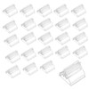 24 PCS Acrylic Name Card Stands Clear Name Card Stands,