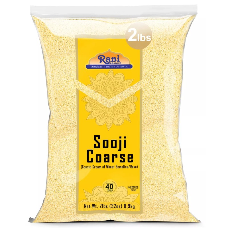 Rani Sooji Coarse (Farina, Suji, Rava, Rawa, Wheat Semolina) Flour