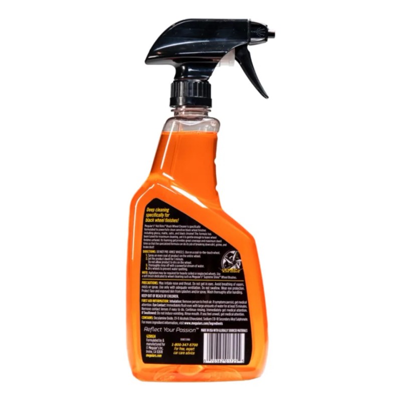 Limpiador De Rines Negros / Black Wheel Meguiars G230524 Color