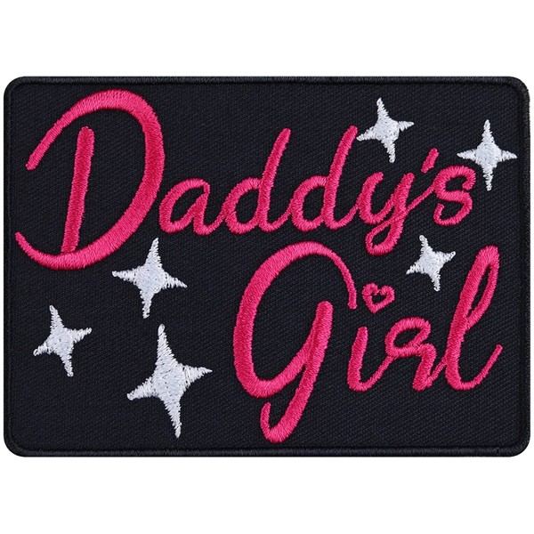 Daddy's Girl Patch Dad and Daughter Girl Patch for Jeans