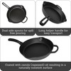 Mirro MIR-19052 10" Pre-Seasoned Ready to Use Round Cast Iron