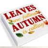Fall Decor Fall Maple Leaf Wooden Sign Plaque Autumn Signs