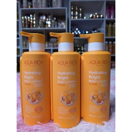 1X Aqua  Rice  Hydrating Bright Body Lotion Turmeric & Vitamin C Brightening