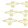 100pcs Paper Clips Prevent Slip Cute Animal Shaped Decorative Metal