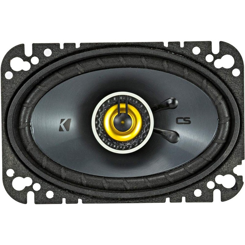 KICKER Speakers 4X6 inch for Jeep Wrangler 1997-2006 Upgrade Kit