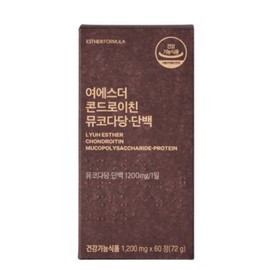 Esther Formula Yeo Esther Chondroitin Mucopolysaccharide Protein 60 tablets 1 box 1 month / 에스더포뮬러 여에스더 콘드로이친 뮤코다당 단백 60정 1박스 1개월