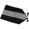 Emma Barclay Eclat Tasseled Runner 13 x 72 inches Black,