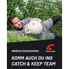 Catch & Keep Professional Goalkeeper Gloves for Adults, Maximum Grip,