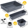Drawer Organiser, Office Organiser System, Storage Box, 8-Piece Drawer Organiser,