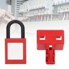 Circuit Breaker Lockout Double Pole Tagout Breaker Lock Device with