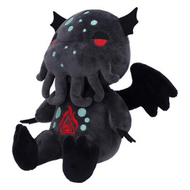 Nemesis Now Fluffy Fiends Cthulhu Plush Toy, 20 cm, Black