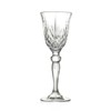 RCR Melodia Crystal Goblet Glass 6-Pieces Set, Clear