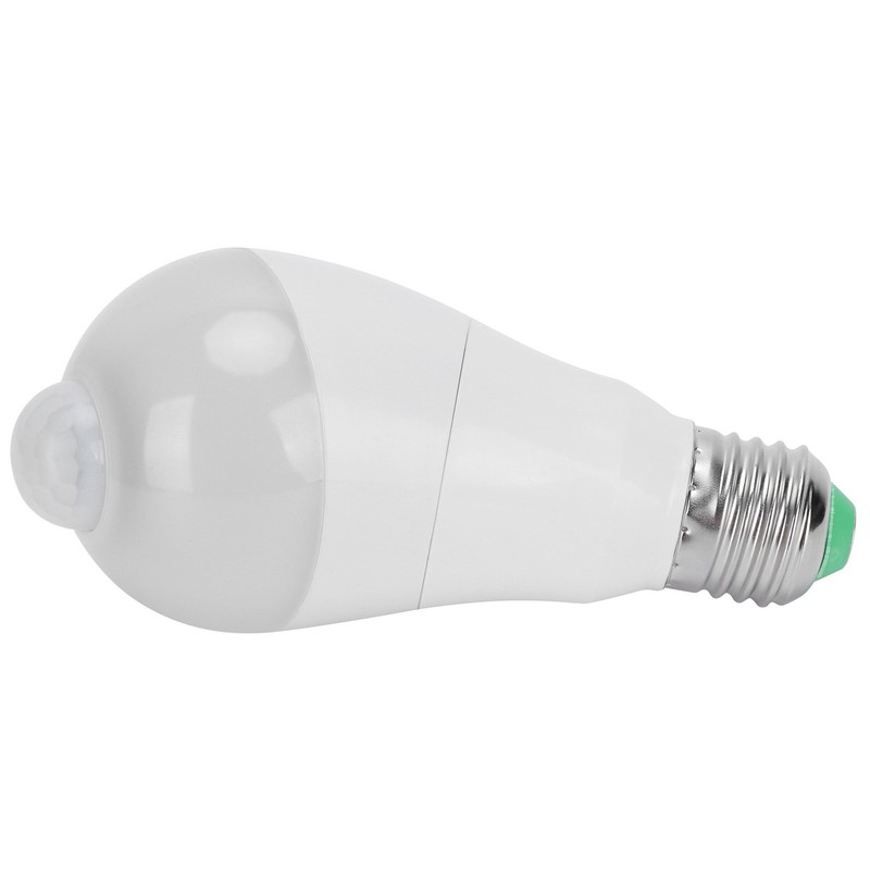 E27 Human Sensor Light Bulb 7W LED Induction Lamp for