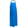 KLEEN HANDLER Blue Waterproof TPU Bib Apron with Adjustable Neck,