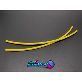 Unbranded Paintball Marker Gun Macroline Air Hose - 1 Foot of Macro Line (2 Pack) - Yellow