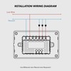 Smart Wall Light Switch, 2.4GHz 1 Gang WiFi Touch Switches,