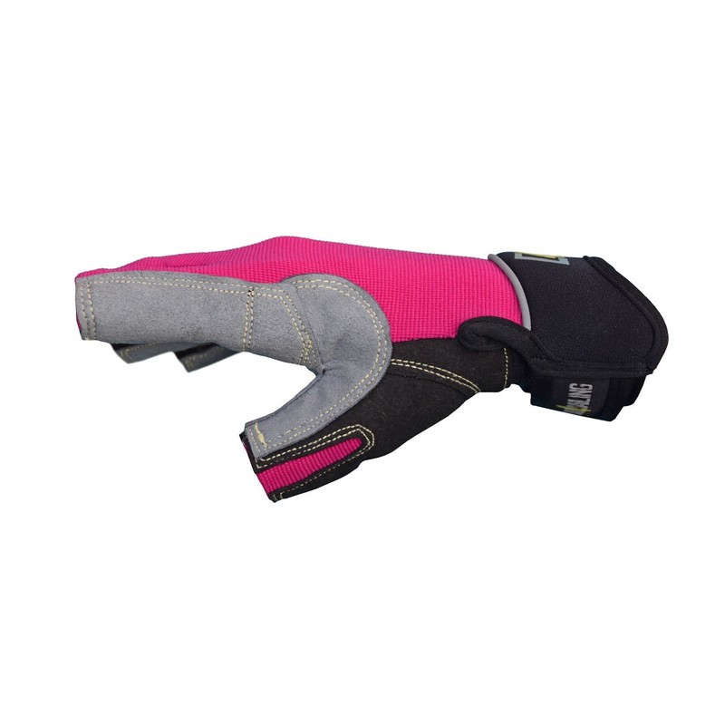 crazy4sailing Unisex Racing Sailing Gloves, 5 Finger-Free, Colour: Candy, Size: