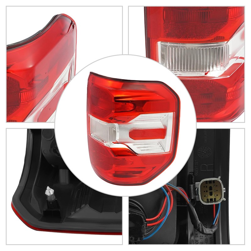 Halogen Type Tail Light, Rear Lamp Assembly Compatible for 2022