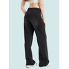 Women's High Waisted Flare Jeans Tummy Control Stretchy Wide Leg