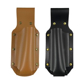 Borse Da Birra In Pelle Da 2 Pezzi, Borse Per La Conservazione Della Birra All'Aperto, Accessori In Denim Da Uomo, Adatte Per Barbecue, Feste In Campeggio (Nero, Marrone).