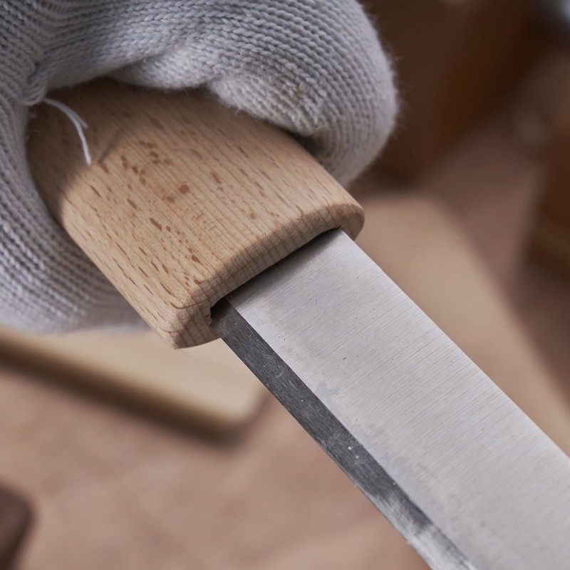 HERMIT TOOLS Wood Carving Tools with Sheath Woodworking Tool 5.1"