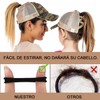 100 Pcs Ligas para Peinar el Cabello, Donas para Cabello