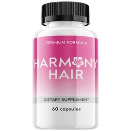 Harmony Hair, Harmony Healthy Hair Supplement for Hair Growth (60 Capsules)