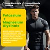 Potassium Magnesium Gummies,High Absorption Magnesium Glycinate,B6,D3,Potassium Citrate for Leg Cramps,Muscle,Electroyte