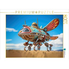 CALVENDO Puzzle Airship Fantasy | Size