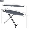Duwee 12"x36" Ironing Board with Heat Resistant Cover and Thicken
