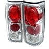 Spyder Chevy S-10 82-93 Altezza Tail Lights - Chrome