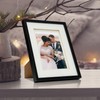 Fabian Clarke London® Black Wooden Picture Photo Frame with Off