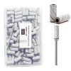 Eruika 100pcs Nail Drill Bits Small Sanding Bands with Upgrade