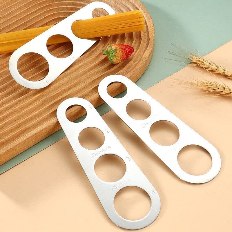 2-Pack Stainless Steel Spaghetti Measuring Tools for Perfect Portions -