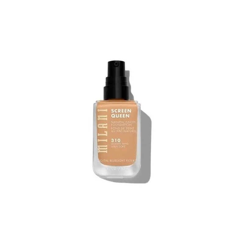 Maquillaje Milani Screen Queen Foundation 310 Golden Sand