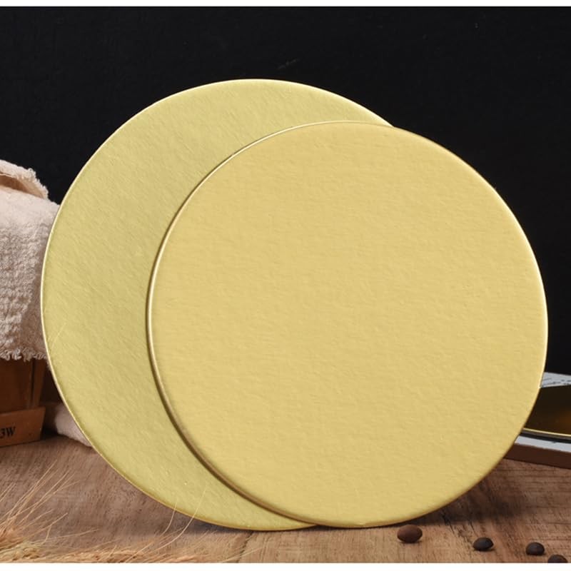 Generic [20/40/100pcs] 8 in White Cakeboard Round,Disposable Cake Circle Base