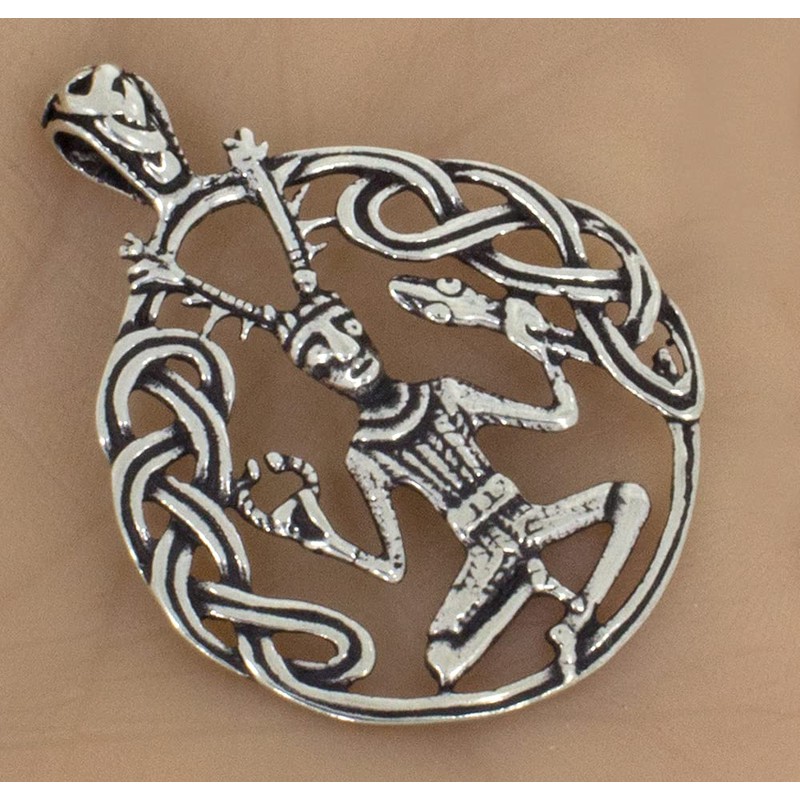 AFP AS-563 Cernunnos Celtic Jewellery Pendant 925 Sterling Silver, Sterling