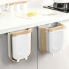 Trade One 60075 Wall-Mounted Trash Can, Folding, 1.7 gal (7