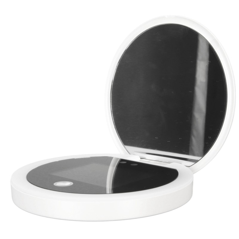 UV Mirror Sunscreen Testing Camera with Light 2X Magnification Travel
