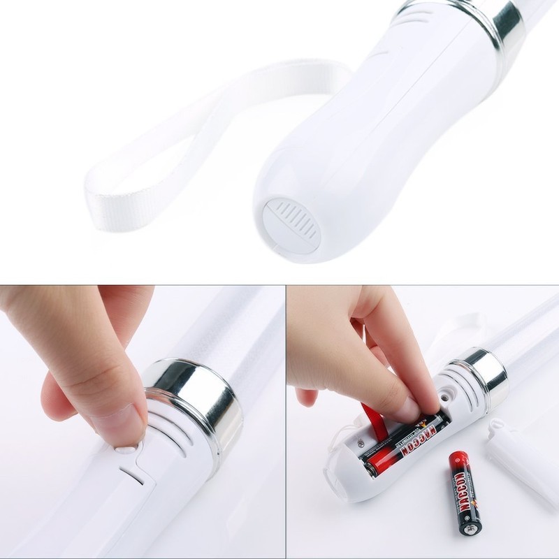 Gearmax LED Concert Light Stick 15 Colors Change Glow Stick