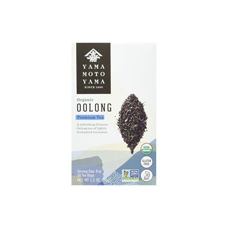 Yamamotoyama Organic Oolong Tea Bag 18 ct (Pack of 6)