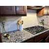 STICKGOO 10-Sheet Subway Tile Peel and Stick Backsplash, Star White