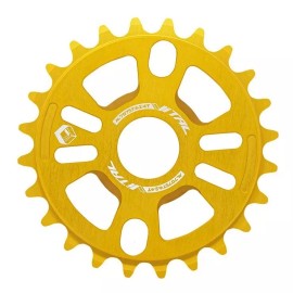 Bicicleta Disco Bmx 25t 1/2 X 1/8'' Alloy Dorado Vitdm01