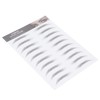 6D Eyebrow Tattoo Sticker, Eyebrow Shaping Stencils, Semi-Permanent, Hair-Like, Waterproof