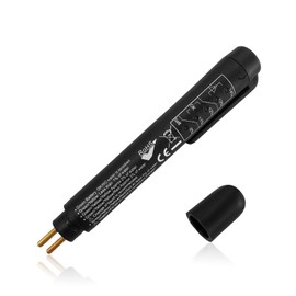 Gasedin Brake Fluid Liquid Tester Pen, DOT 3 DOT 4 DOT 5.1 Brake Diagnostic Testing Pen Tool, Brake Fluid Liquid Oil Analyzer with 5 LED Indicators, Universal Car Accessories