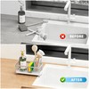 Cisily Sponge Holder for Kitchen Sink, Sink Caddy Organizer with