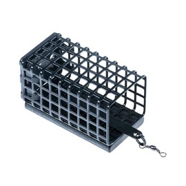 Metal Feeder Basket with Swivel and Base Feeder Fishing Basket 10g-120g (44mm/30g)