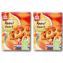 Koopmans Apple Pie Mix, Appeltaart, 2 boxes, 15.4oz each