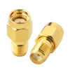 BOOBRIE RP-SMA Connector (Reverse Polarity SMA), SMAJ to RP-SMAP Coaxial