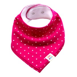 Baby Triangular Bandana Set of 8 Cute Unisex Cotton with Adjustable Poppers Burp Cloth Bib for Toddlers Boys and Girls Girls.